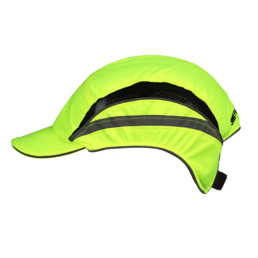 3M™ First Base™ 3 Anstoßkappe 2021866, Classic, hi-viz, gelb, kurzer Schirm, 55 mm