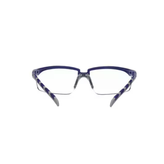 3M™ Solus™ Serie 2000, S2001ASP-BLU, blau/grauer Bügel, klare Anti-Kratz+ Gläser, 20/Karton