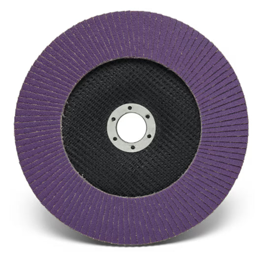 3M™ Fächerschleifscheibe 769F, T27, 115 mm x 22,23 mm, 120+