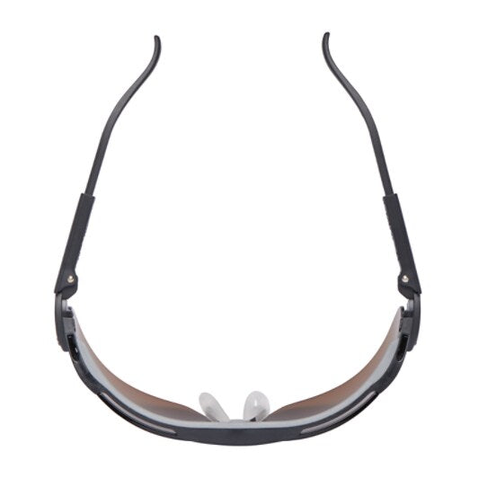 3M™ Maxim™ Ballistische Schutzbrille, schwarz/grauer Rahmen, DX, bronzefarbene Scheibe, 13297