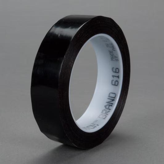 3M™ UPVC-Klebeband 616, Rot, 25 mm x 66 m, 0,06 mm, Kleinpackung