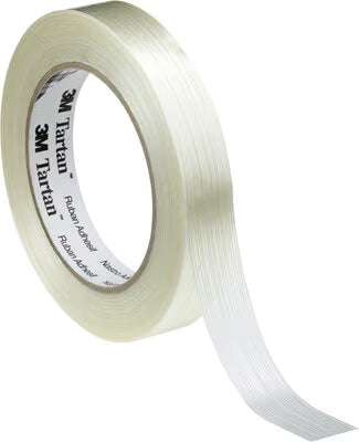 Tartan™ Kreuzgewebtes faserverstärktes Klebeband 8953, Transparent, 50 mm x 50 m, 0.1 mm