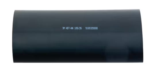 3M™ HDT-AN Dickwandiger Warmschrumpfschlauch mit Kleber, schwarz, 105/26 mm, 1 m