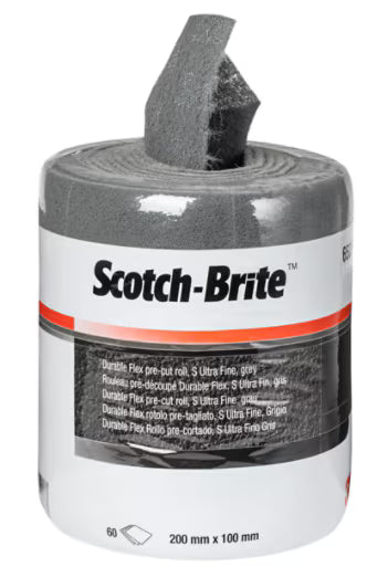 3M™ Scotch-Brite™ Durable Flex Rolle, 100 mm x 10 m Rolle, A VFN