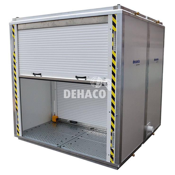 Deconta Classic 2000 Materialschleuse exklusive Fahrbleche