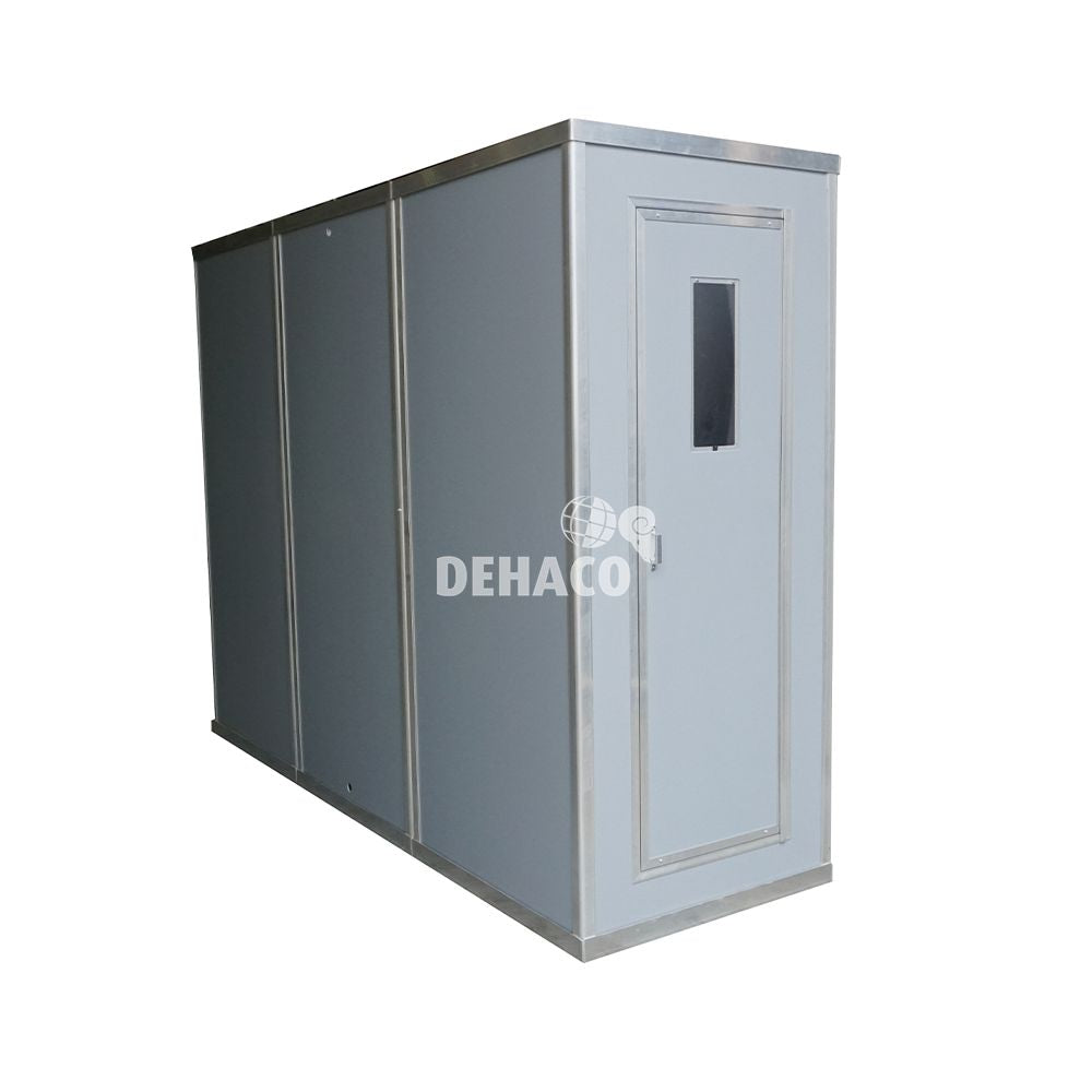 Dehaco Plattensprühkabine mit 3 Kammern 100 x 100 cm