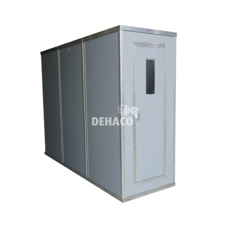 Dehaco Panel-Duschkabine mit 3 Fächern 89 x 89 cm