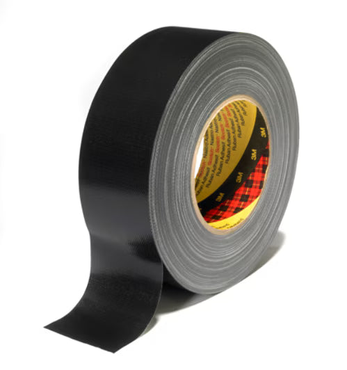 3M™ Extra Heavy Duty Duct Tape 389, Schwarz, 50 mm x 50 m, 0.26 mm