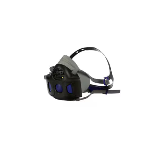 3M™ Secure Click™ Wiederverwendbare Halbmaske mit Sprechmembrane, Größe M, HF-802SD