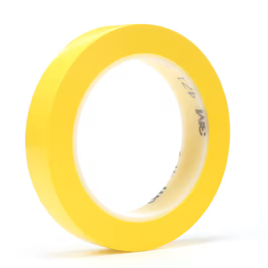 3M™ Vinyl-Klebeband 471, Gelb, 19 mm x 33 m, 0.14 mm, Großpackung