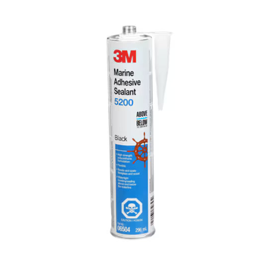 3M™ Marine Kleb- und Dichtstoff 5200, schwarz, 295 ml