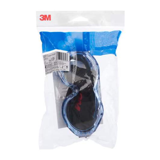 3M™ Fahrenheit™ Vollschutzbrille, Helmversion, mit Schaumstoffrand, abgedichtet, beschlagfreie, klare Acetatlinse, 71360-00017, 10/Karton