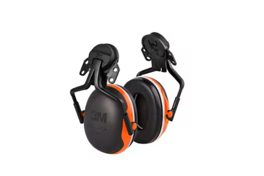 3M™ PELTOR™ Kapselgehörschützer, Orange, Helmbefestigung, X4P5E-OR