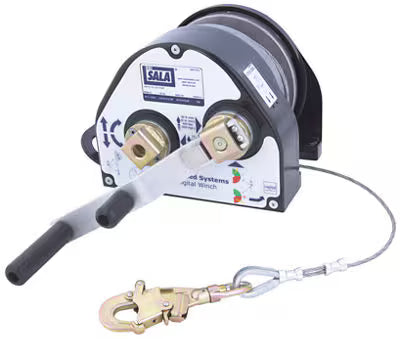 3M™ DBI-SALA® Winde für beengte Räume, 200er Serie, 42 m, verzinktes Stahlseil, 8518588