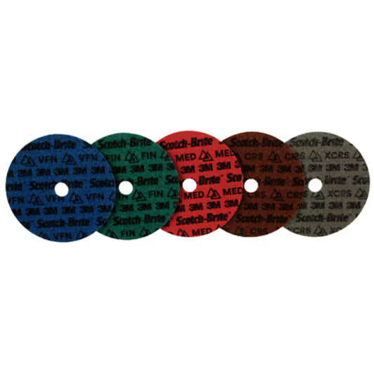 Scotch-Brite™ Precision Surface Conditioning Scheibe, PN-DH, grob, 100 mm x NH, 25 Stück/Innenpackung, 100 Stück/Karton