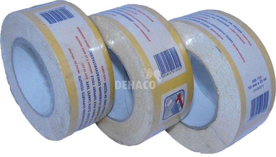 GDA730 Doppelseitiges Leinenklebeband 50 mm x 25 m